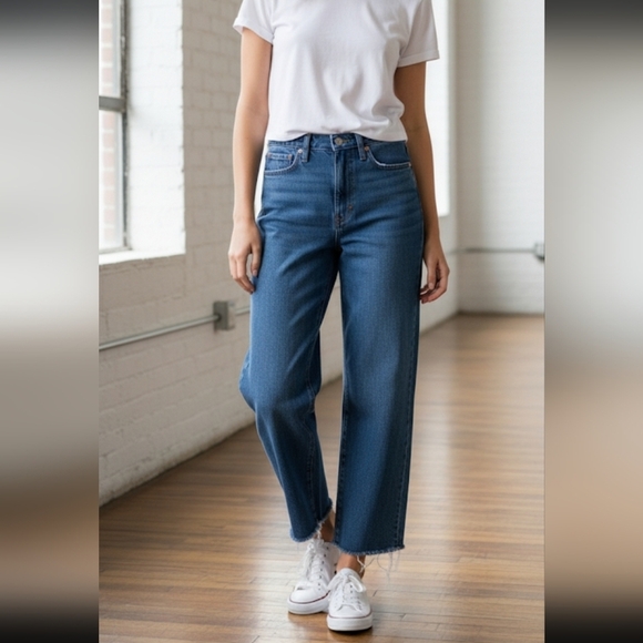 Madewell Denim - Madewell Baggy Straight Leg Jeans Mom jeans Size 24